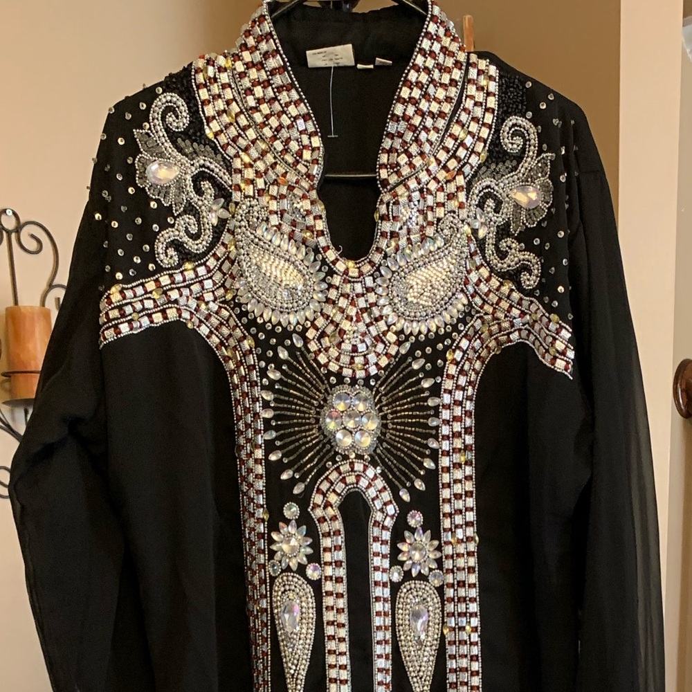 Embellished Dubai style abaya